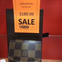 Louis Vuitton Cuff Link Case