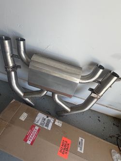 BMW G 82 M4 rear muffler