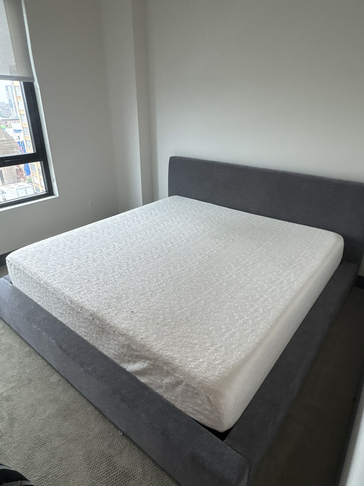 Bed, Tables, Lamps, Sofa and Chairs