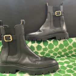 Zara Leather Boots