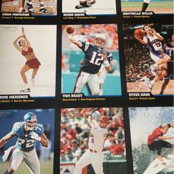 2005-06 Tom Brady Uncut Sheet 
