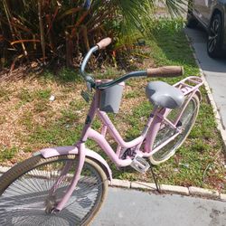 Charleston Pink 26” Cruiser Bike with Basket – Great Condition | West Palm Beach