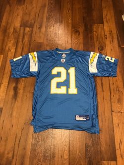 TOMLINSON 21 REEBOK CHARGERS JERSEY SZ M PICK UP ONLY PRICE FIRM
