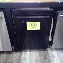 KitchenAid Black Stainless Dishwasher 