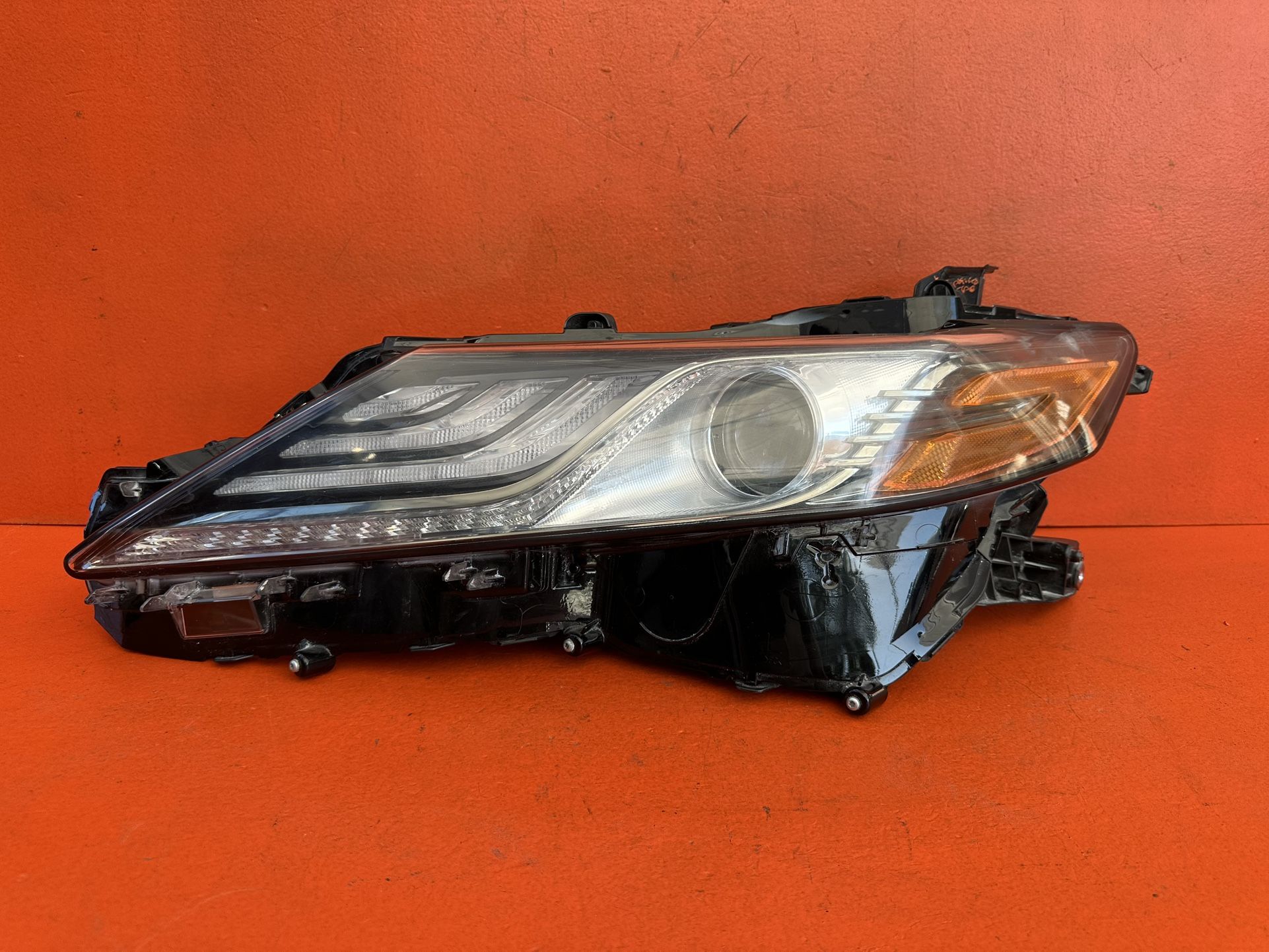 2018 - 2023 Toyota Camry XLE XSE Left Side Chrome Triple Bar LED Headlight OEM