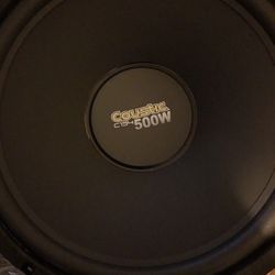 New Coustic 15" Subwoofer
