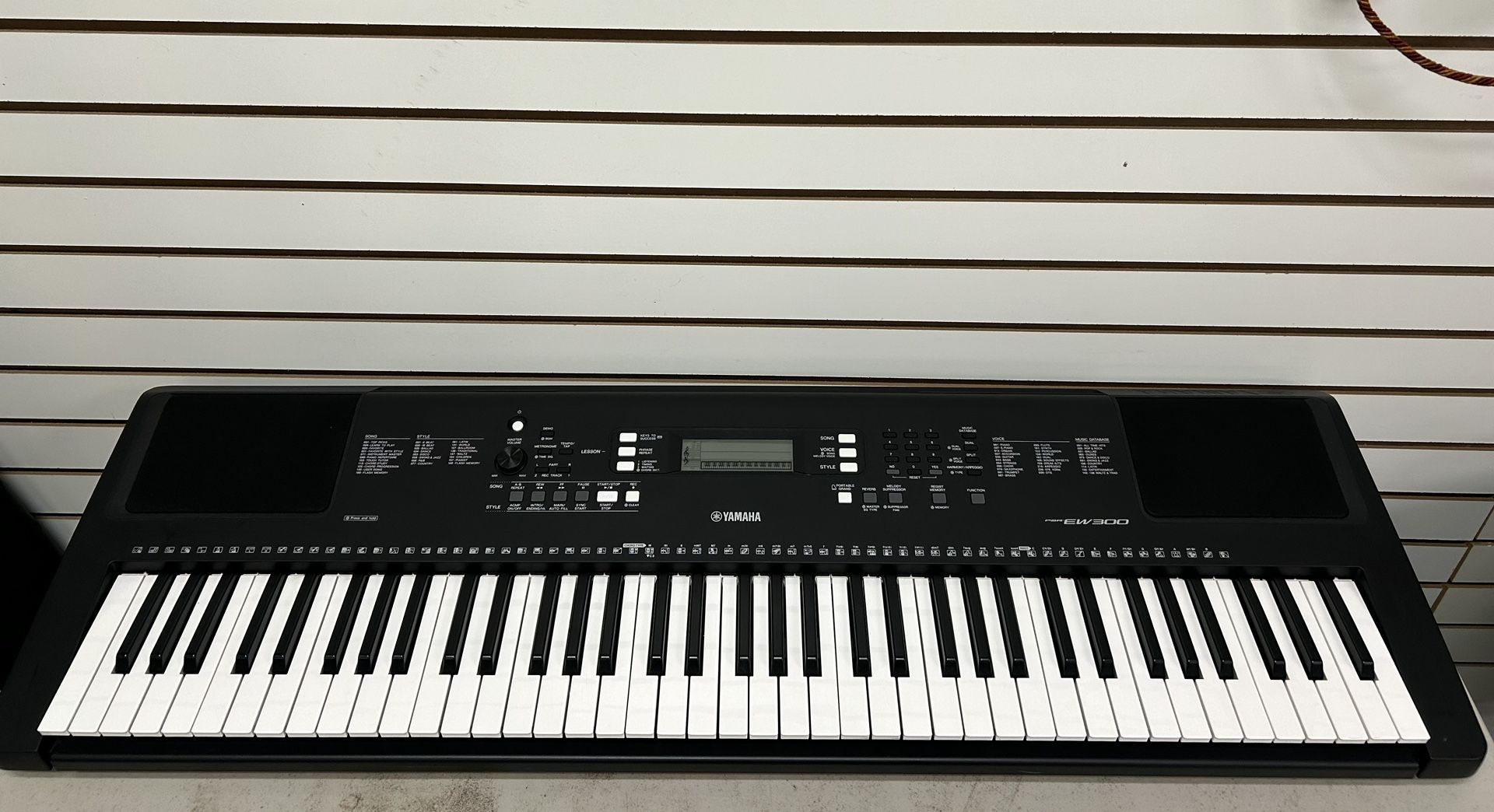 Yamaha 76 Keys Keyboard Without Stand PSR EW300