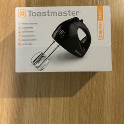 Toastmaster 5 speed hand Mixer