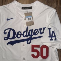 New Men’s Size Medium Nike LA Dodgers Mookie Betts Jersey 