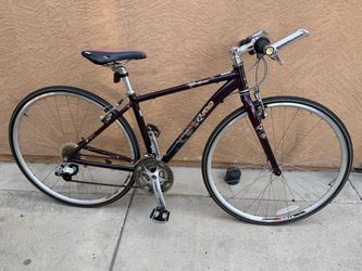 K2 tradewind T nine womens commuter fitness hybrid xsm purple bike 42”cm 24 speed 700 tires asking $150