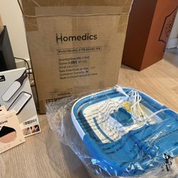 Brand New Self-Care & Foot Care Bundle – HoMedics Foot Spa + Foot File + Exfoliating Gloves