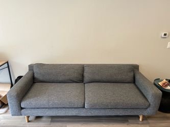 West Elm sofa - 82”