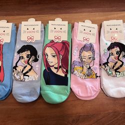K-pop Women’s No Show Socks 