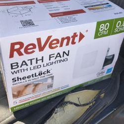 Bathroom Fan With Light