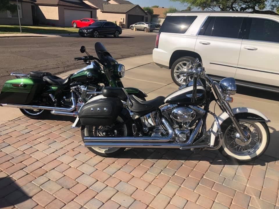 2005 Harley Softail Deluxe - FLSTN