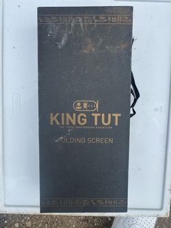 King Tut 100th Anniversary Exhibition Folding Screen