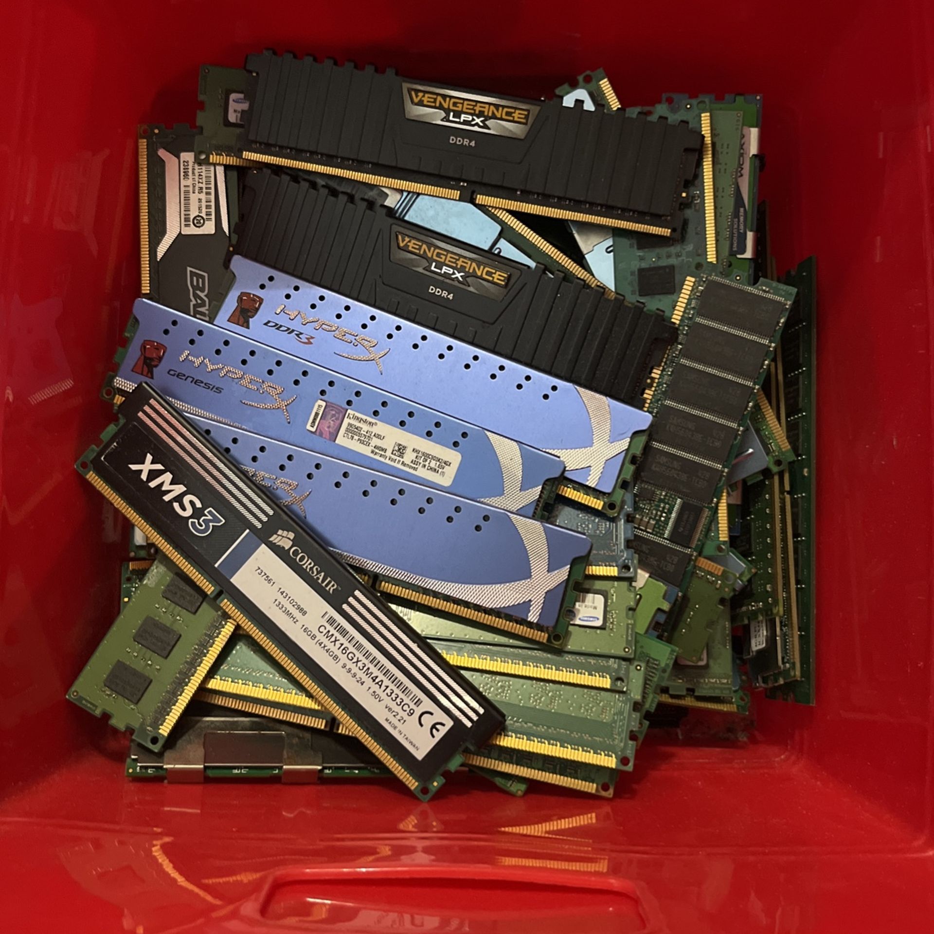 DDR2 DDR3 DDR4 Ram server ram