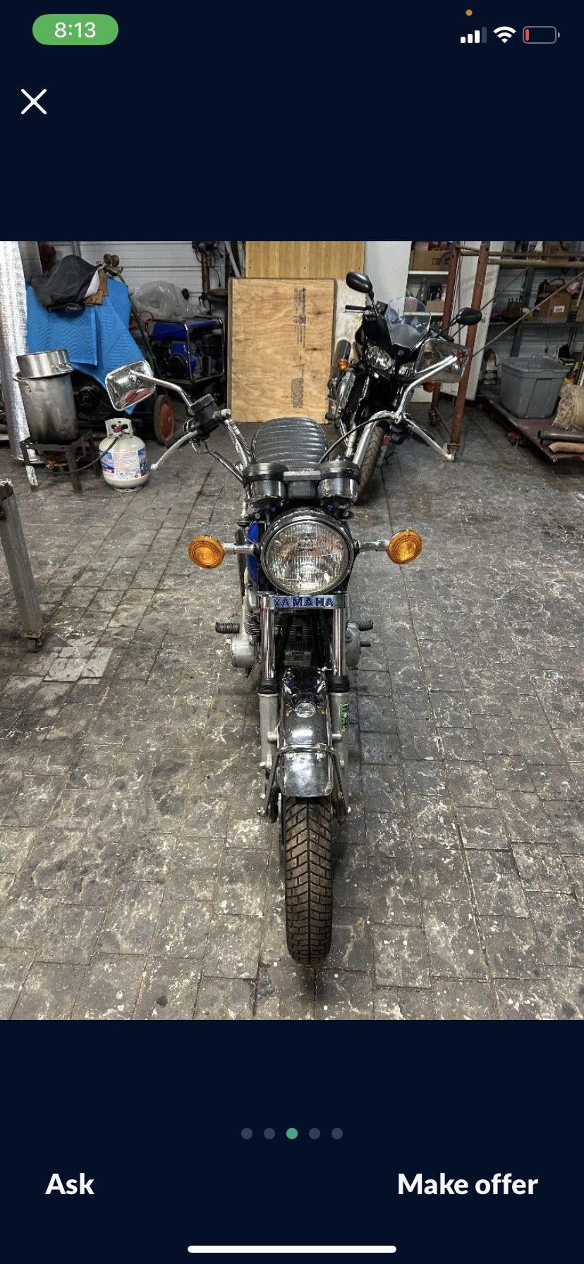 1974 Yamaha TX500