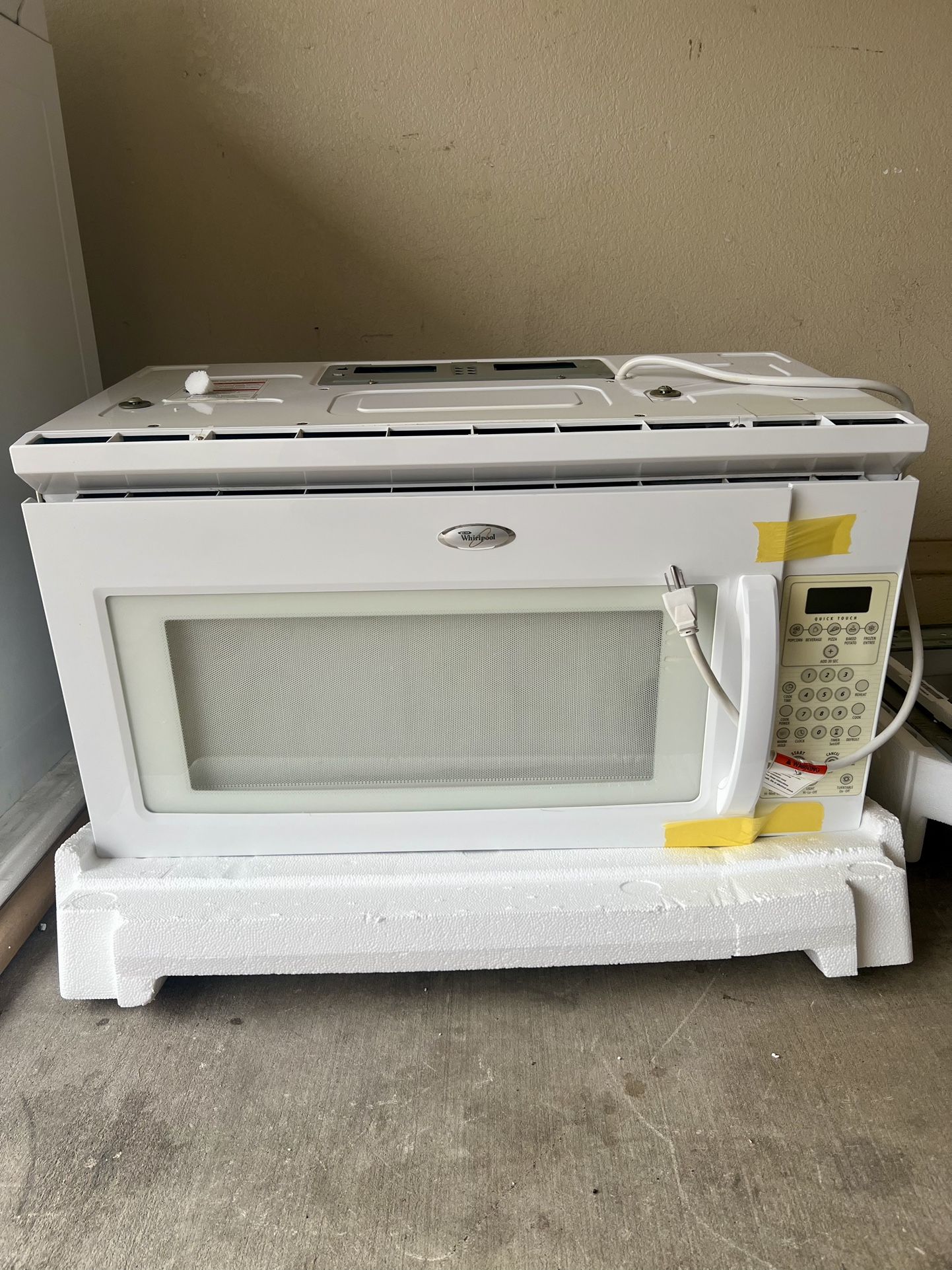 Whirlpool Built-in Microwave 