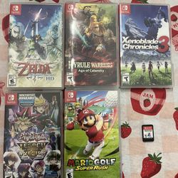 6 Switch Game Lot