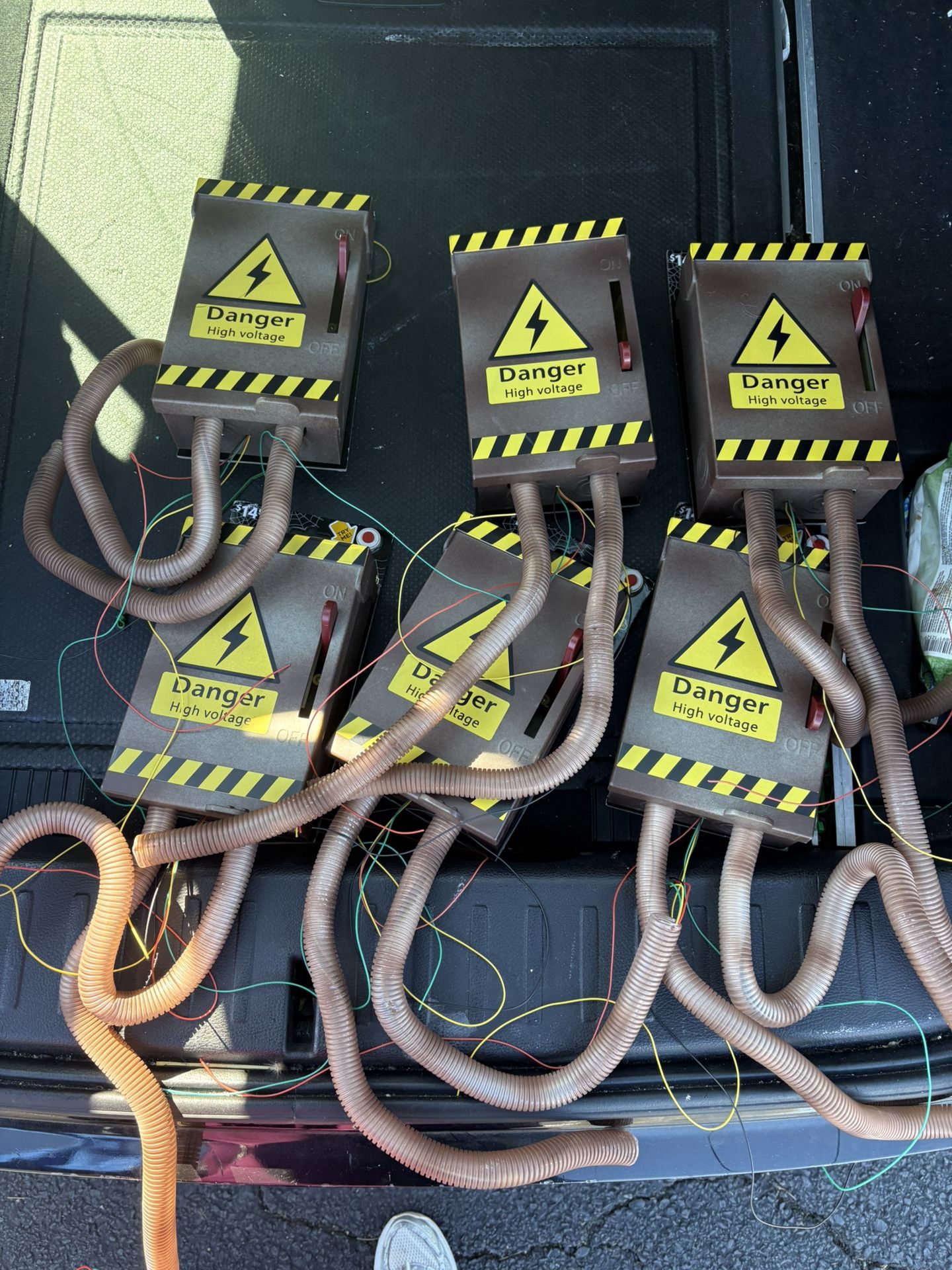 High Voltage Halloween Prop