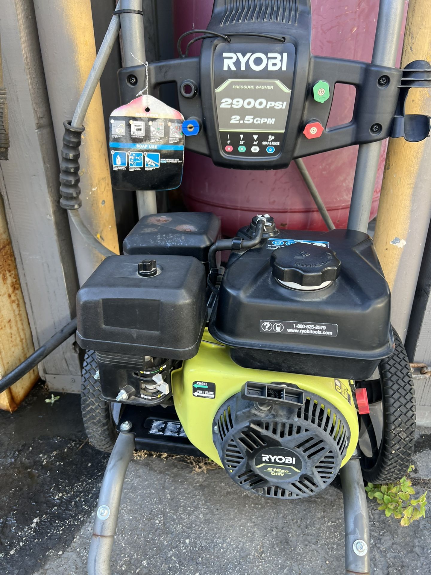 Ryobi Gas Pressure Washer 2900 Psi Gas for Sale in Salinas, CA OfferUp