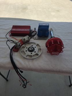 Cran.
K trigger Ignition system for Chevrolet engines.All parts are from m s d