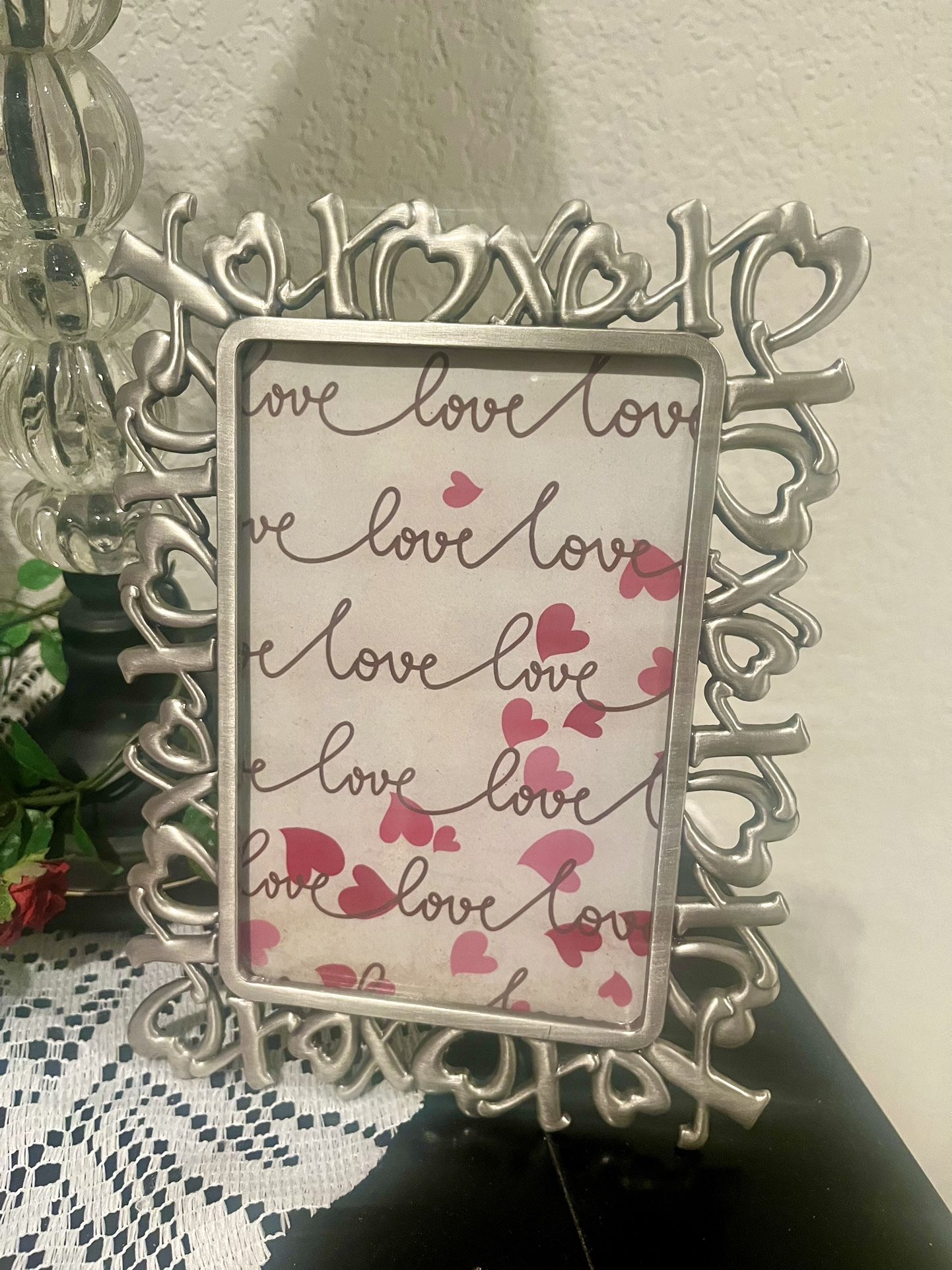 Valentine Love Picture Frame 4x6