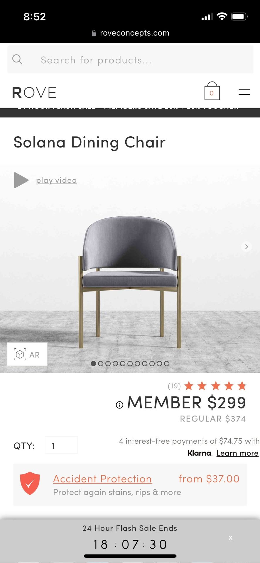 Rove concept Solana Dining Chairs (6) for Sale in Brookhaven, GA - OfferUp