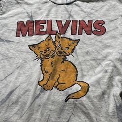 Melvins Preowned Large Tie Dye T-shirt