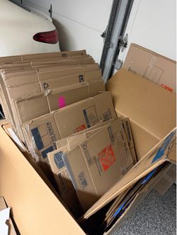 Moving Box Bundle (41 + 8 Total) – Mostly Home Depot Boxes – $50