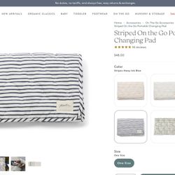 Pehr Travel Changing Pad