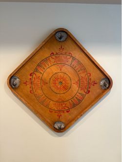 1(contact info removed) Antique Carrom Board (2-sided)