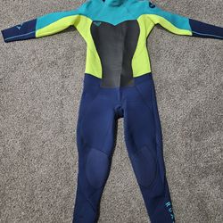 Roxy Syncro 4/3 Full Wetsuit Women’s Size 16 Back Zip Surf Dive Suit