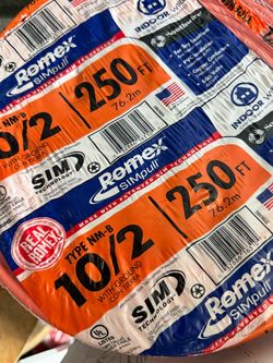 10/2 250ft Romex Electric copper Wire new roll