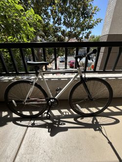 Retrospec White Bike
