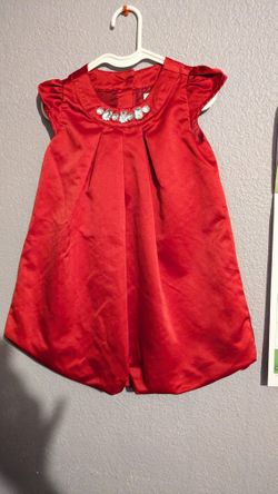 Girls Red Dress 2t