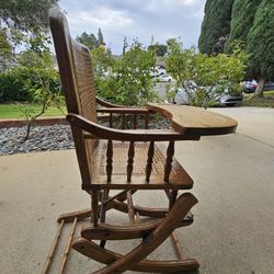 High Chair/ Rocking Chair 