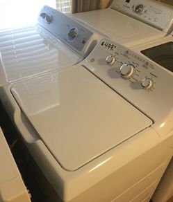 Ge washer and dryer set/ warranty/ delivery and installation are available