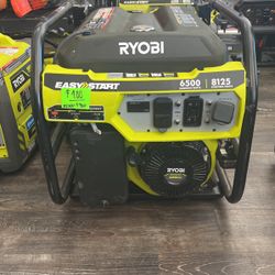 Ryobi Easy Start generator 6500/8125 Watts 
