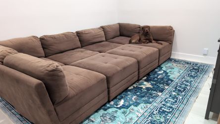 Sectional 6 seats 2 ottoman