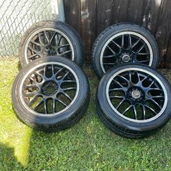 Drag MachE 17” Wheels & Tires 