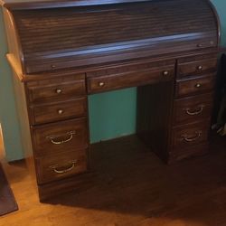 Shabby Chic Roll Top Desk 