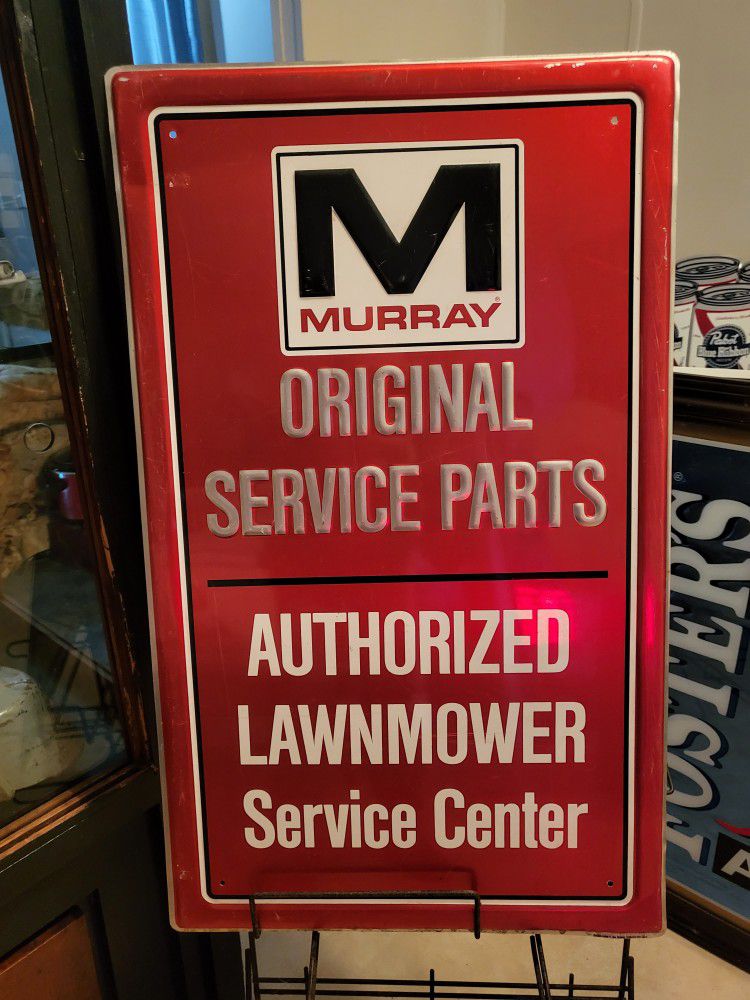 Murray Service Center Advertisement Sign 