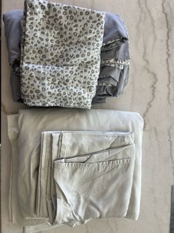 FREE.  2 King Duvet Covers