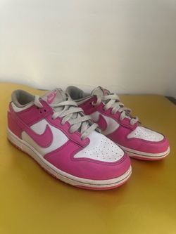kids' Nike Dunk Low "Laser Fuchsia" sneakers