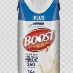 Boost Protein Drinks ** Important**
