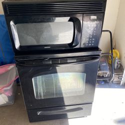 Stove And Microwave Combo 