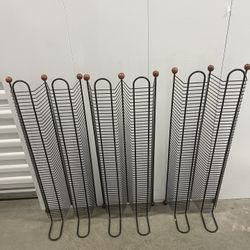 Vintage Black Wire CD Tower Rack Stand Holds 100 CDs  Compact Disc Media Storage