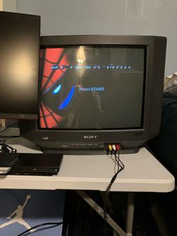 Sony Trinitron with PS2 Games